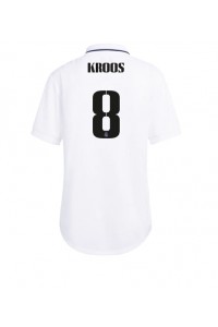 Real Madrid Toni Kroos #8 Fotballdrakt Hjemme Klær Dame 2022-23 Korte ermer